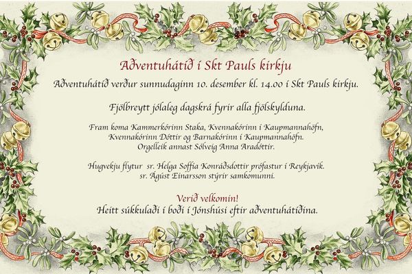 Aðventustund 2017